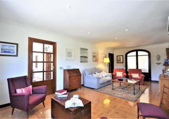 Ferienhaus Encinas-en El Pueblo De Esporles- Mallorca *